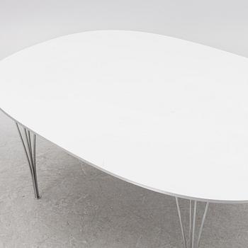Bruno Mathsson & Piet Hein, table, "Superellipse", Fritz Hansen, Denmark.