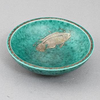 SKÅL, stengods, "Argenta", Wilhelm Kåge, Gustavsberg.