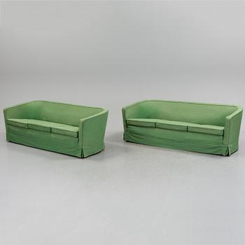 ARNE NORELL, soffor, ett par, för Nordiska Kompaniet, 1960-tal.