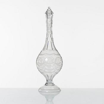 Simon Gate, glasservis, 38 delar, "Molnet", Orrefors.