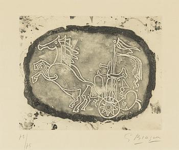 Georges Braque, "Char blanc" (Char IV).