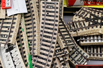 PARTI TÅGBANEDELAR, Märklin.