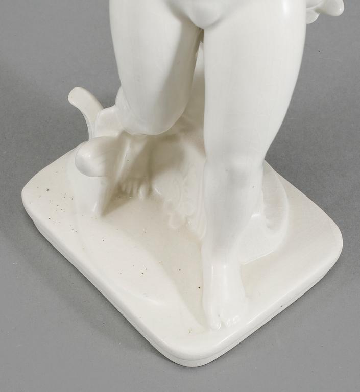 SKULPTUR, flintgods, Arthur Percy, Gefle, i produktion 1943-1955.
