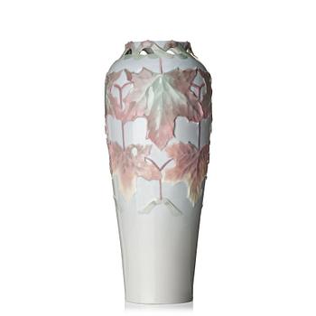 65. Harald Almström, an Art Nouveau porcelain vase, Rörstrand 1900.