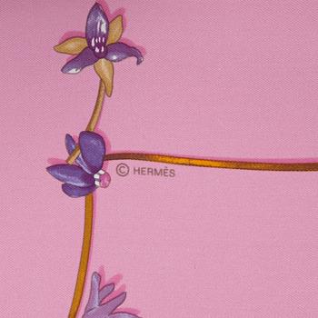 SCARVES, "I Like Flowers...." Hermès.