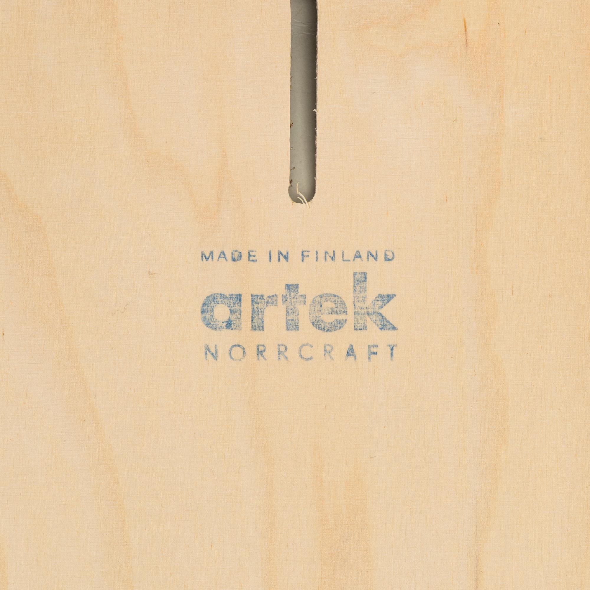 Alvar Aalto, a mirror, model 192A for Artek Finland, late 20th century.