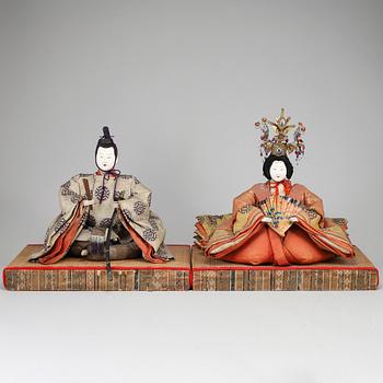DOCKOR, två stycken. Japan, tidigt 1900-tal.