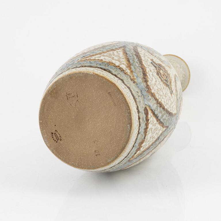 A large stoneware vas, Søholm, Denmark.
