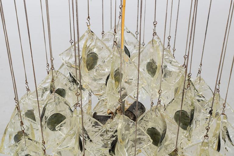 A Ceiling light, Italy, second half of the 20th century.