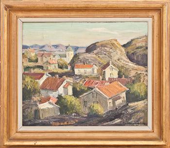 ELLIS WALLIN, olja på duk, signerad.