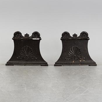 Folke Bensow, a cast iron bench, Näfveqvarns bruk.