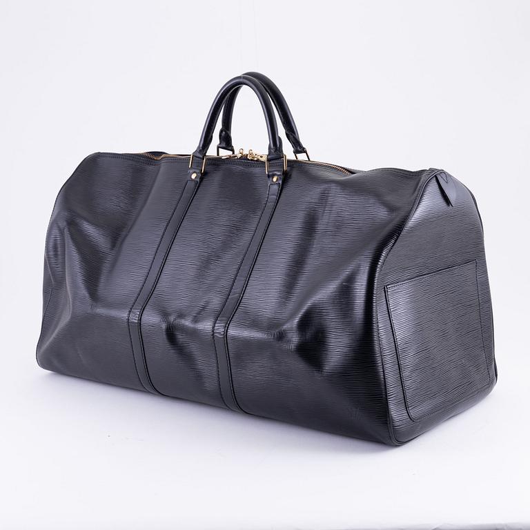 Louis Vuitton, an Epi 'Keepall 60' weekendbag.