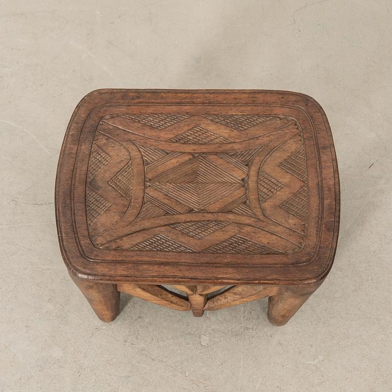 Stool, Nupe, Nigeria mid-20th century.
