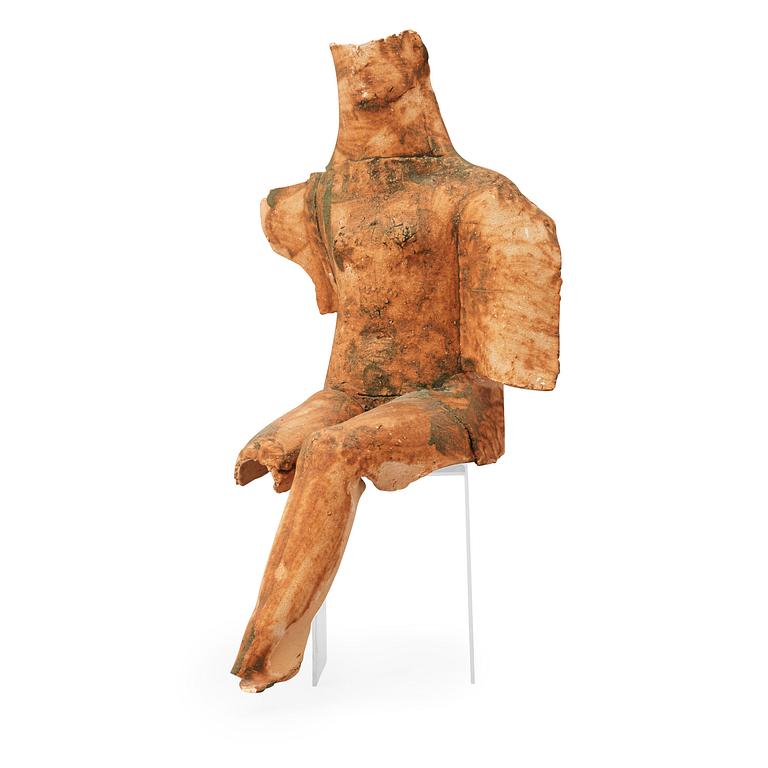 A Hertha Hillfon terracotta sculpture, Sweden.