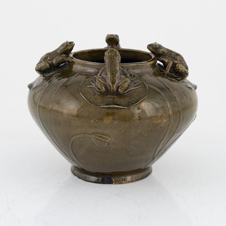 Karl Robert Svensson, vas, Höganäs, lergods, jugend.