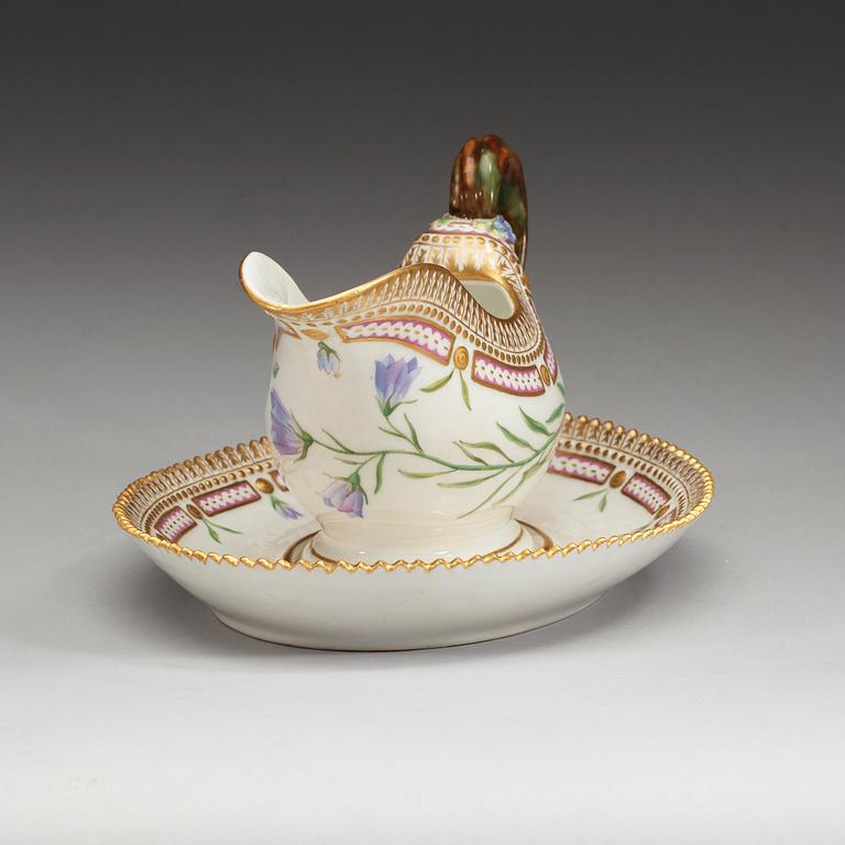 SÅSSNIPA, porslin. "Flora Danica", Kungl Dansk, 1900-tal.