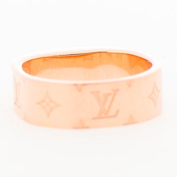 LOUIS VUITTON, "Nanogram Pink Gold", RING, storlek S.