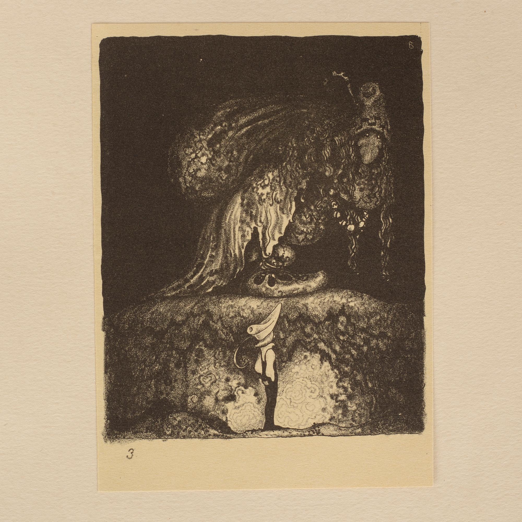 JOHN BAUER, "Troll", svit om tio litografier, osignerade, Ernst Bauers Förlag Göteborg, A. Börtzells, 1915.