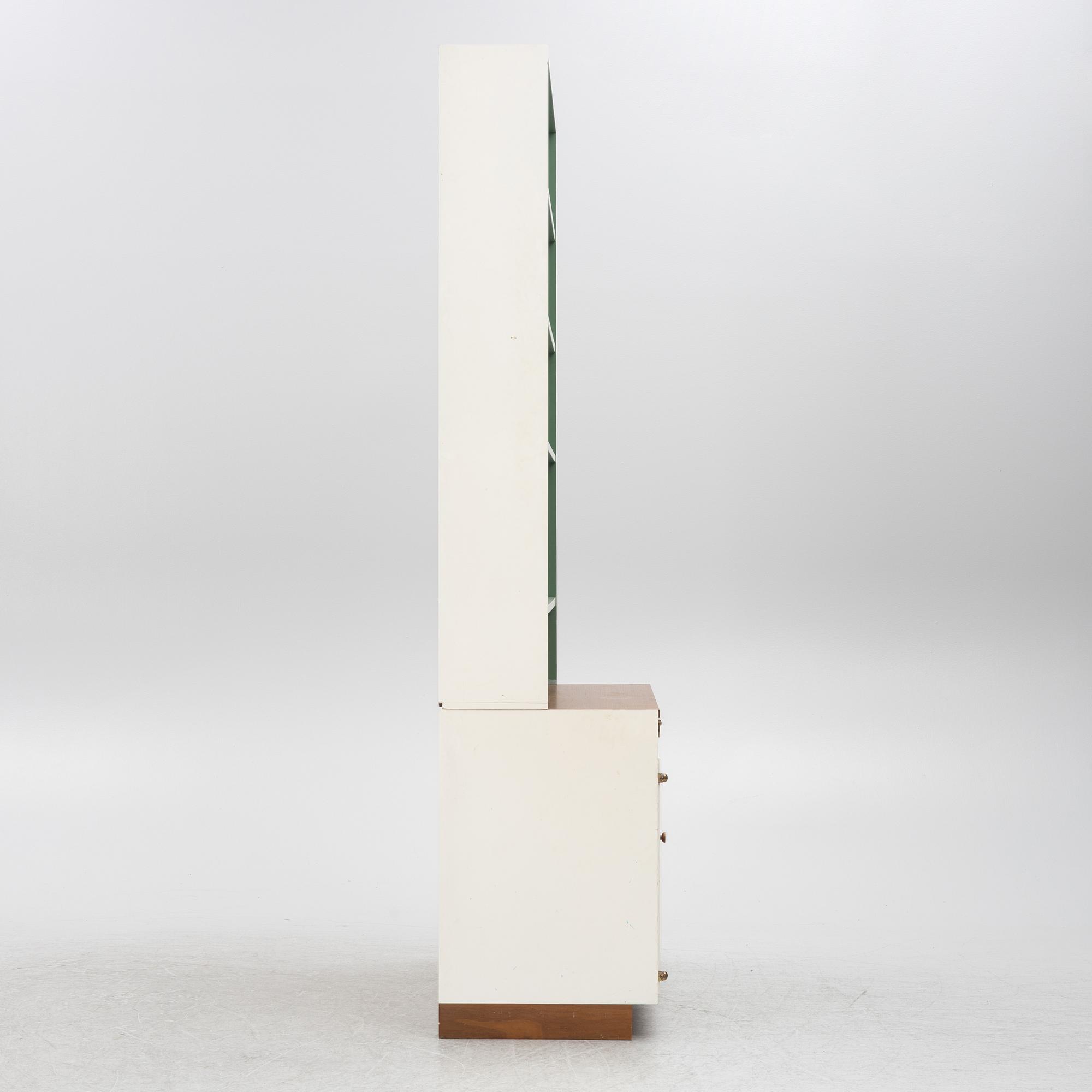 Josef Frank, a model 'B2255' bookcase, Firma SVenskt Tenn, Sweden, before 1985.