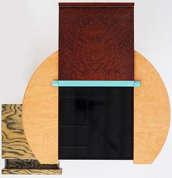 Aldo Cibic, a "Sophia" writing desk, Memphis, Italy, post 1985.