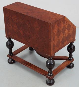 A Carl Malmsten writing-desk with inlays, Sweden 1920's.
