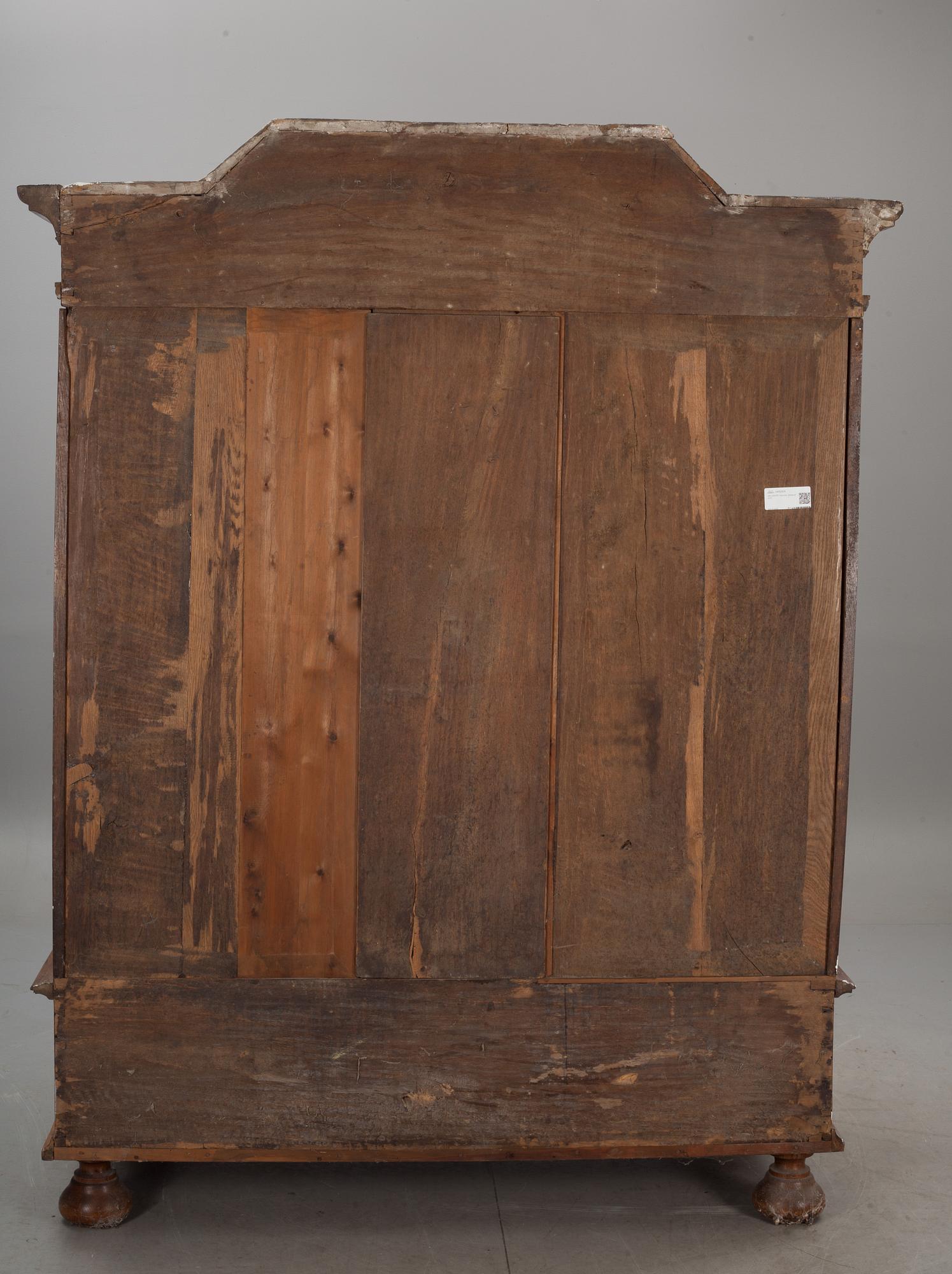 SALSSKÅP, barock, daterad 1771.