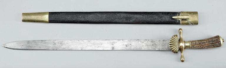 HIRSCHFÄNGARE, 1800/1900-tal.