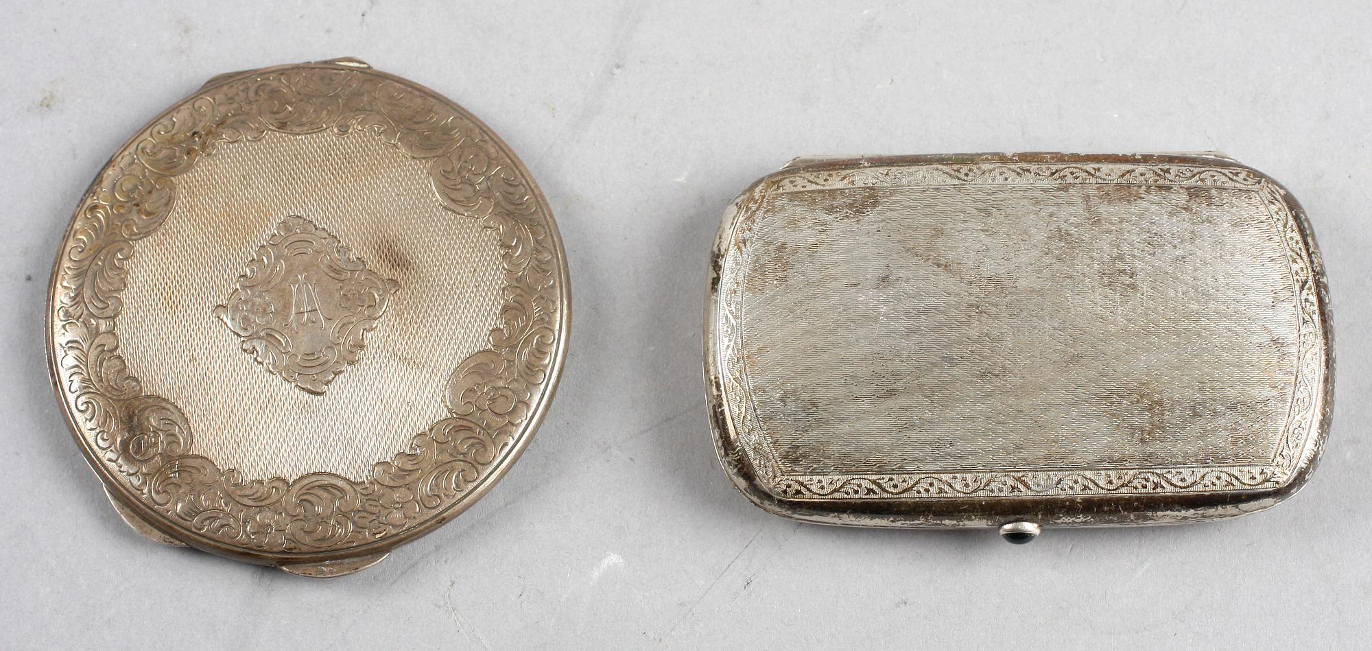 DOSOR, 6 st, silver, 1900-tal, tot vikt 444 g.