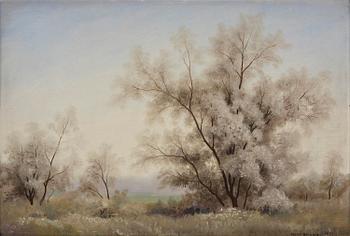 647. Oskar Bergman, Landscape.