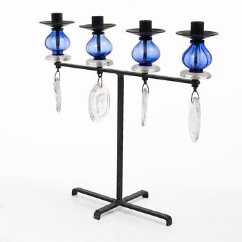 Erik Höglund, a candelabrum, Boda Smide.