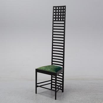 CHARLES RENNIE MACKINTOSH, a Hill house 1 chair for Cassina.