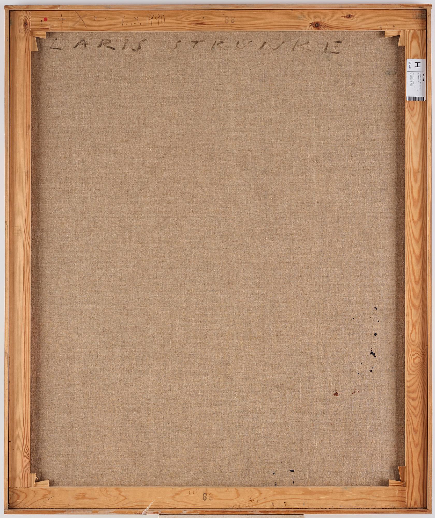 Laris Strunke, "Ensmärke".