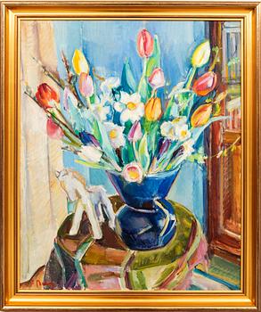 Frans Berg, olja på duk signerad.