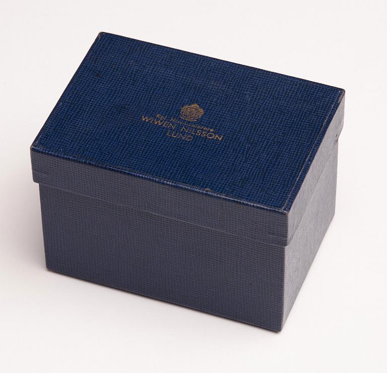 Wiwen Nilsson, a sterling and rock crystal necklace, Lund, Sweden 1965.