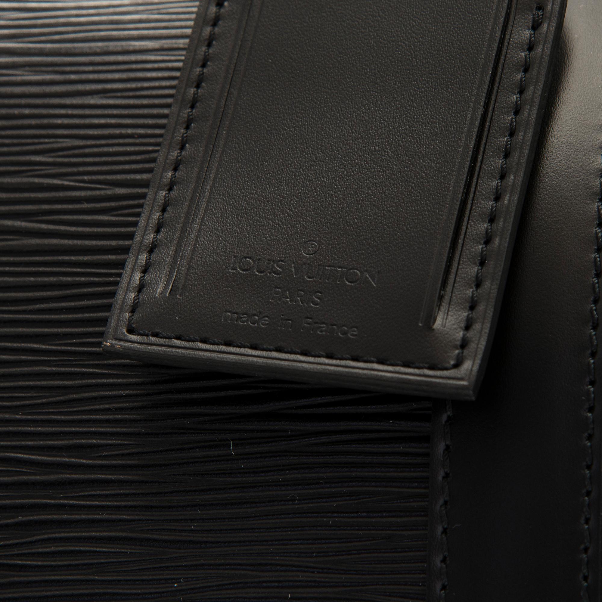 Louis Vuitton, viikonloppulaukku, "Epi Keepall 45".