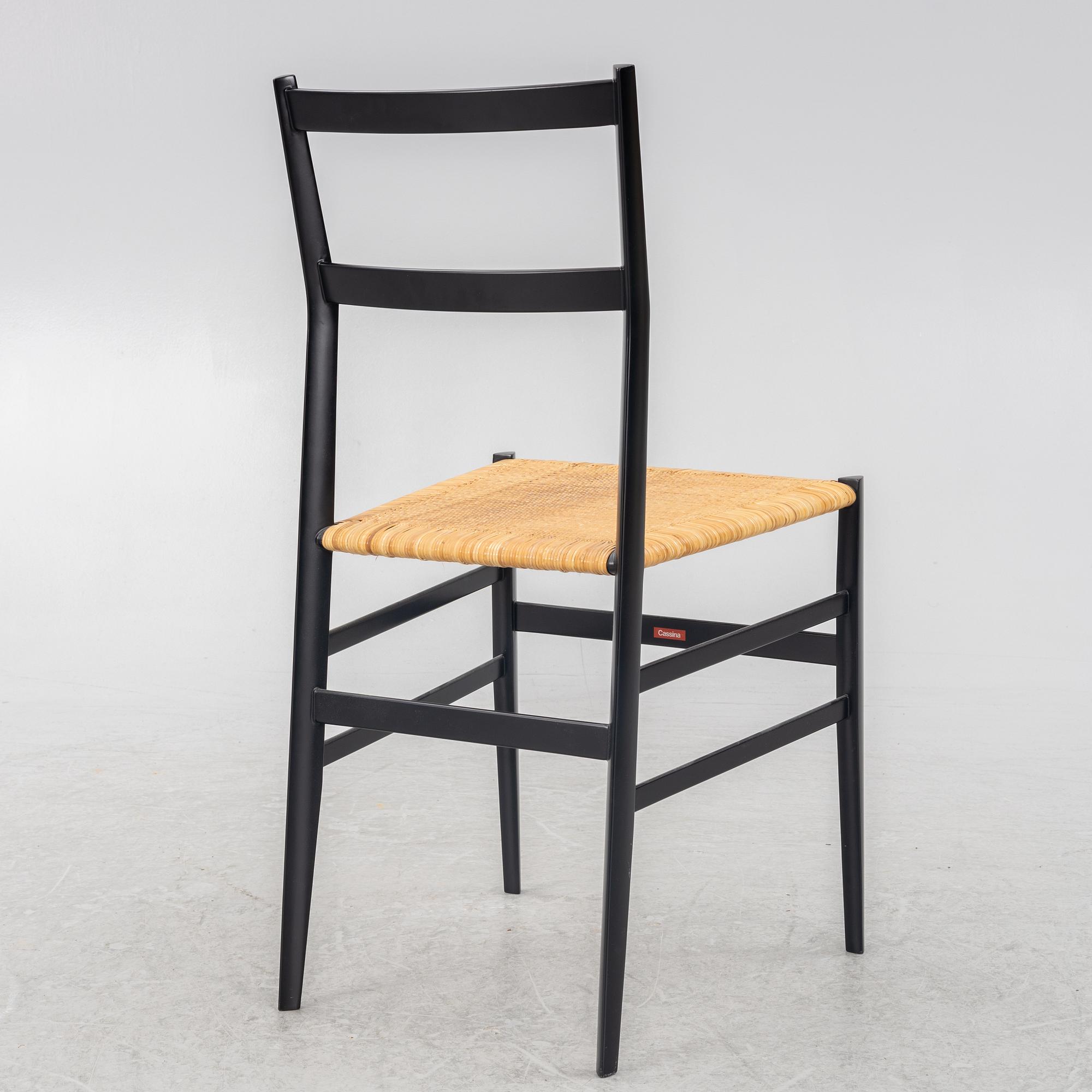 Gio Ponti, Chair, model 699 'Superleggera', Cassina.