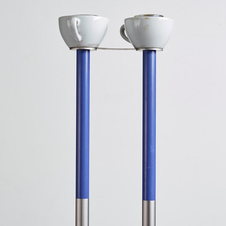 Jonas Bohlin, golvlampa, "En dubbel espresso", Källemo, efter 1987.