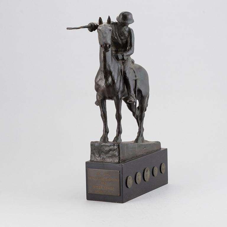 MAUD VON ROSEN, sculpture, bronze, signed.