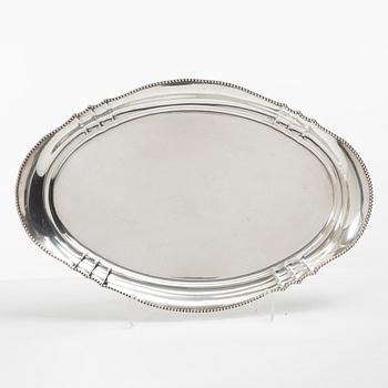 Coffee service, 5 pieces, silver, Hermann Walter, Germany, first half of the 20th century.