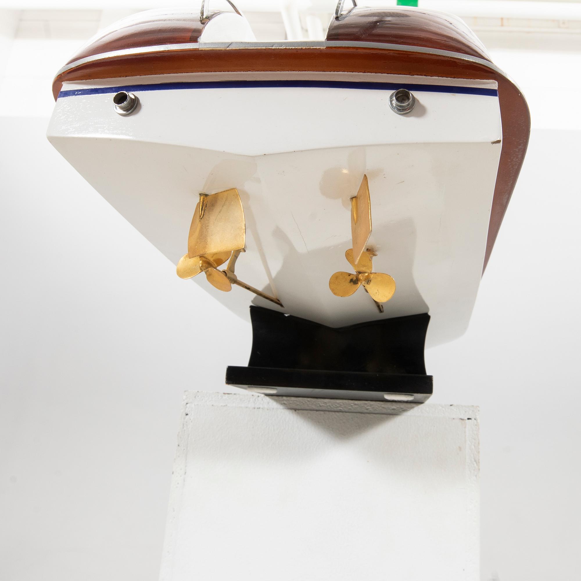 Modellbåt, "Riva Aquarama", 1900-talets senare hälft.