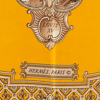 SCARF, Hermès, "Louis XV", issued 1971.