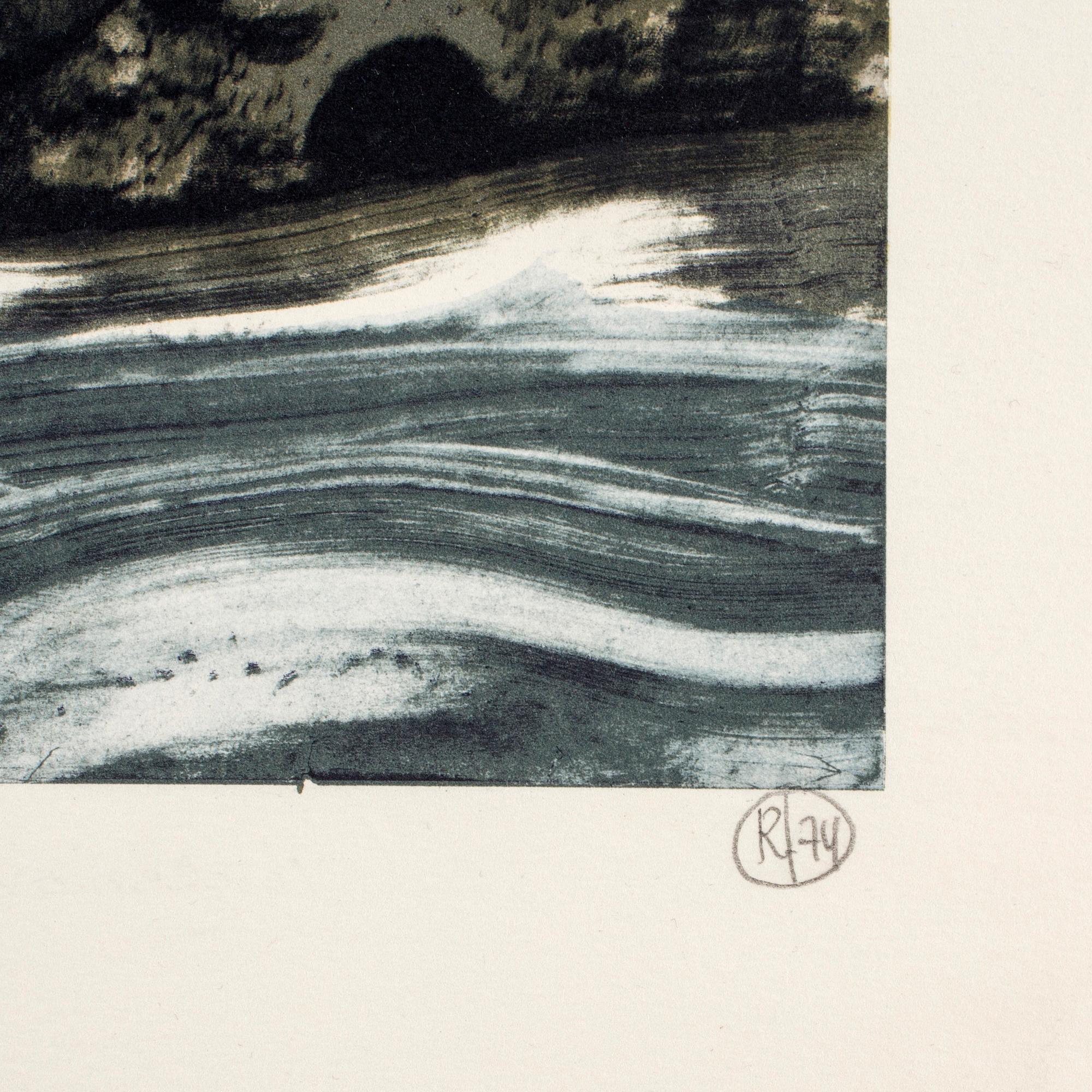 ROJ FRIBERG, litografi, signerad och numrerad 85/180.