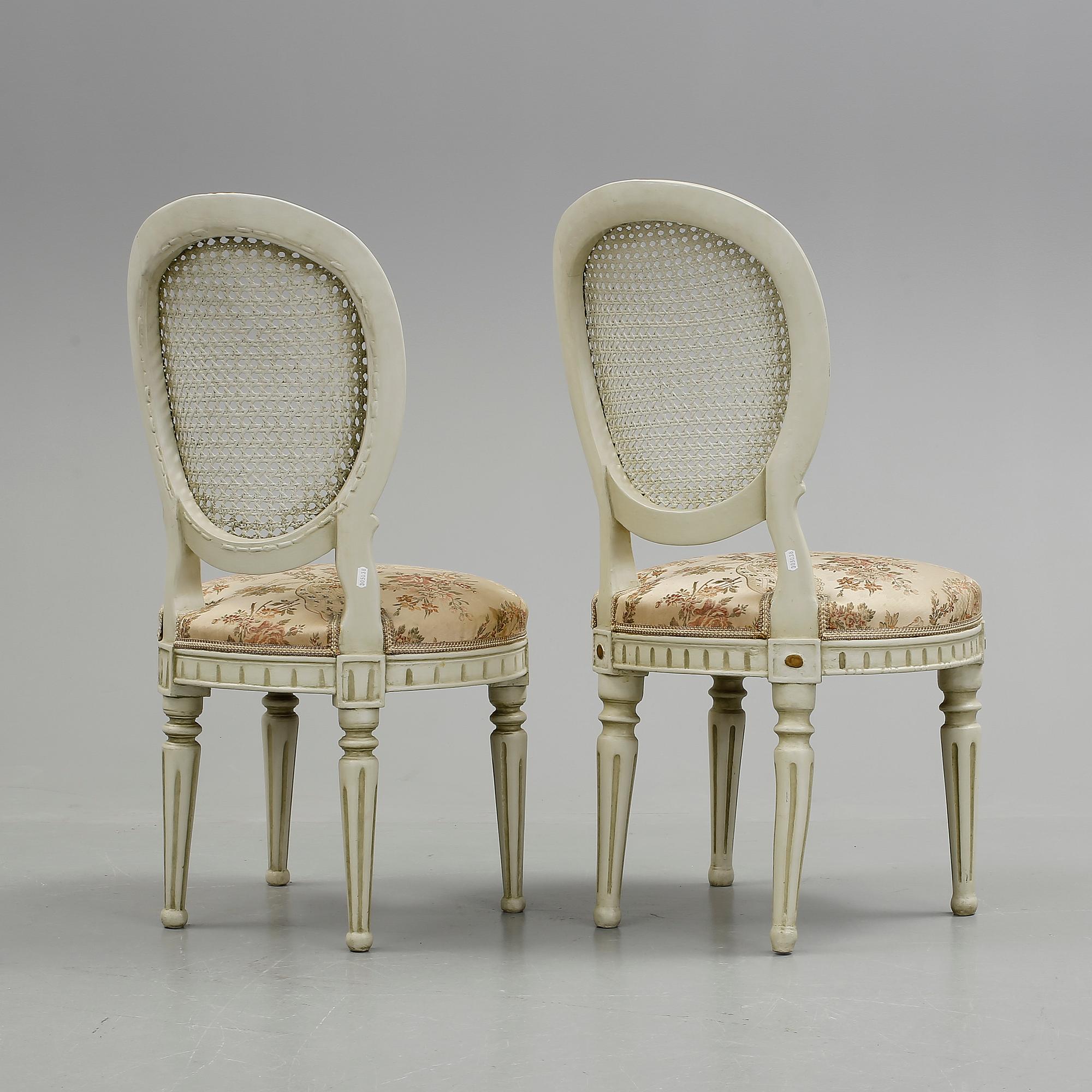 STOLAR, snarlika, gustavianska, 1700-tal.
