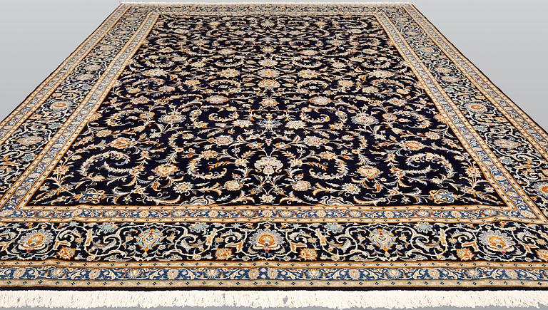 A Keshan carpet, c. 450 x 322 cm.