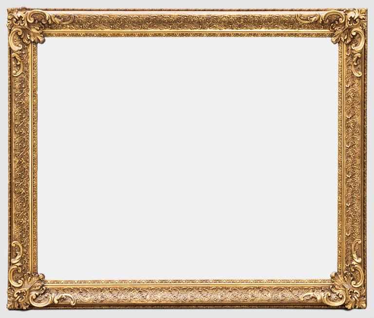 A frame/mirror, around the year 1900.