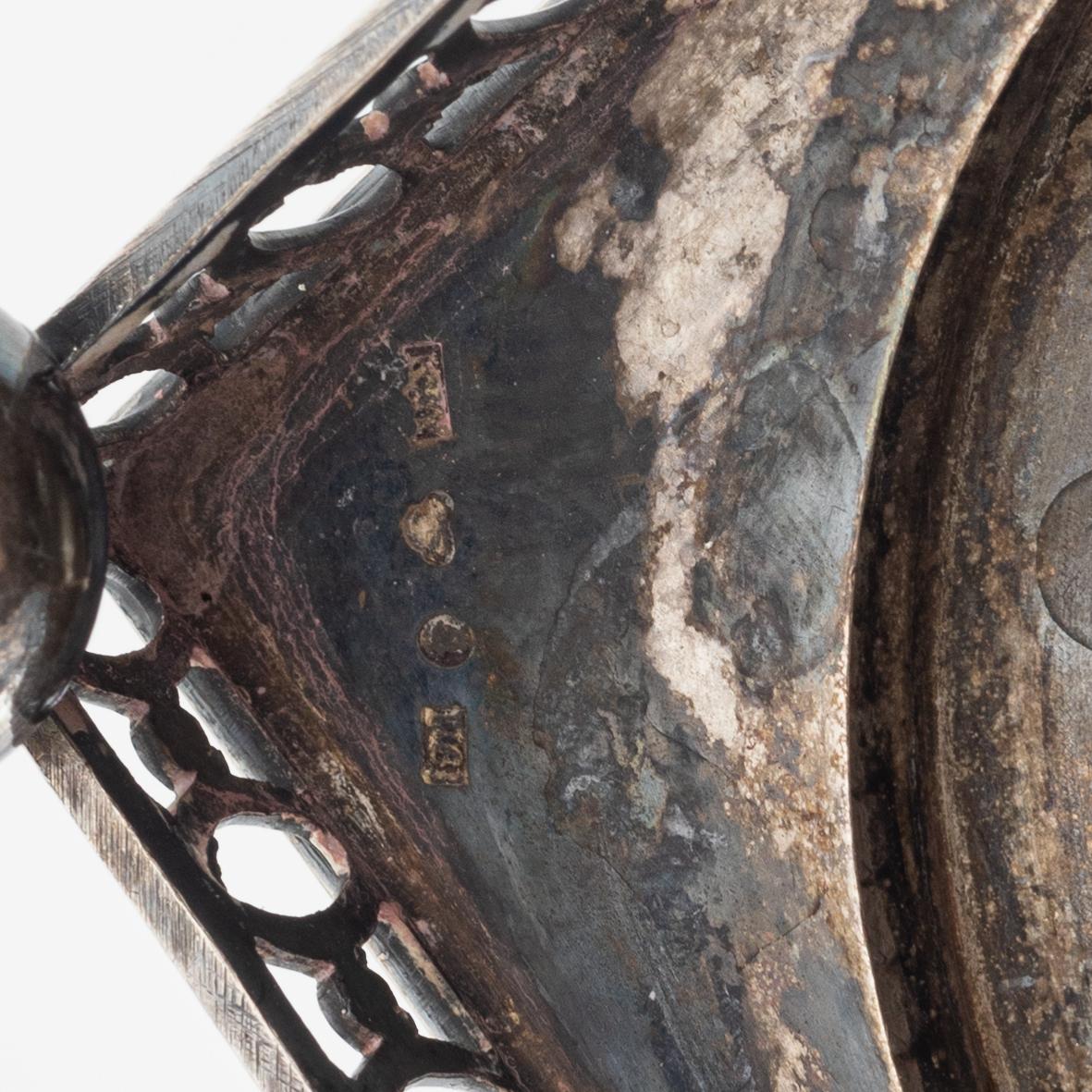 Sockerskål, silver, Gustaviansk stil, K. Andersson, Stockholm 1898.