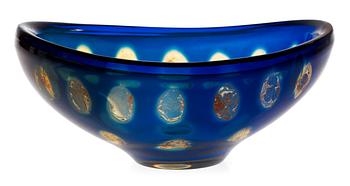 870. A Sven Palmqvist 'Ravenna' glass bowl, Orrefors 1963.