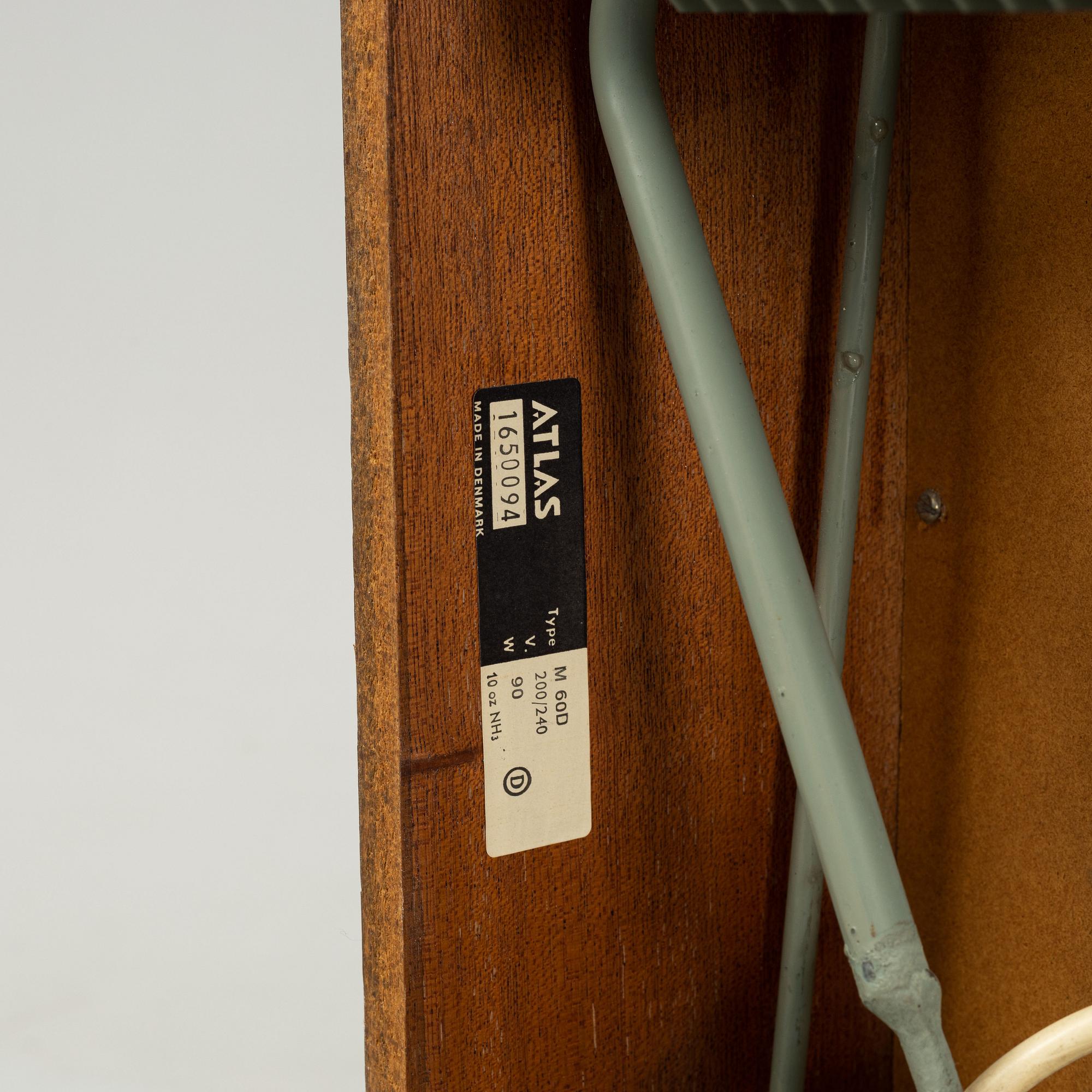 A walnut veneered drinks cabinet, Silkeborg, Denmark, 1960's.