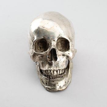 FIGUR, försilvrad metall, sent 1900-/2000-tal.