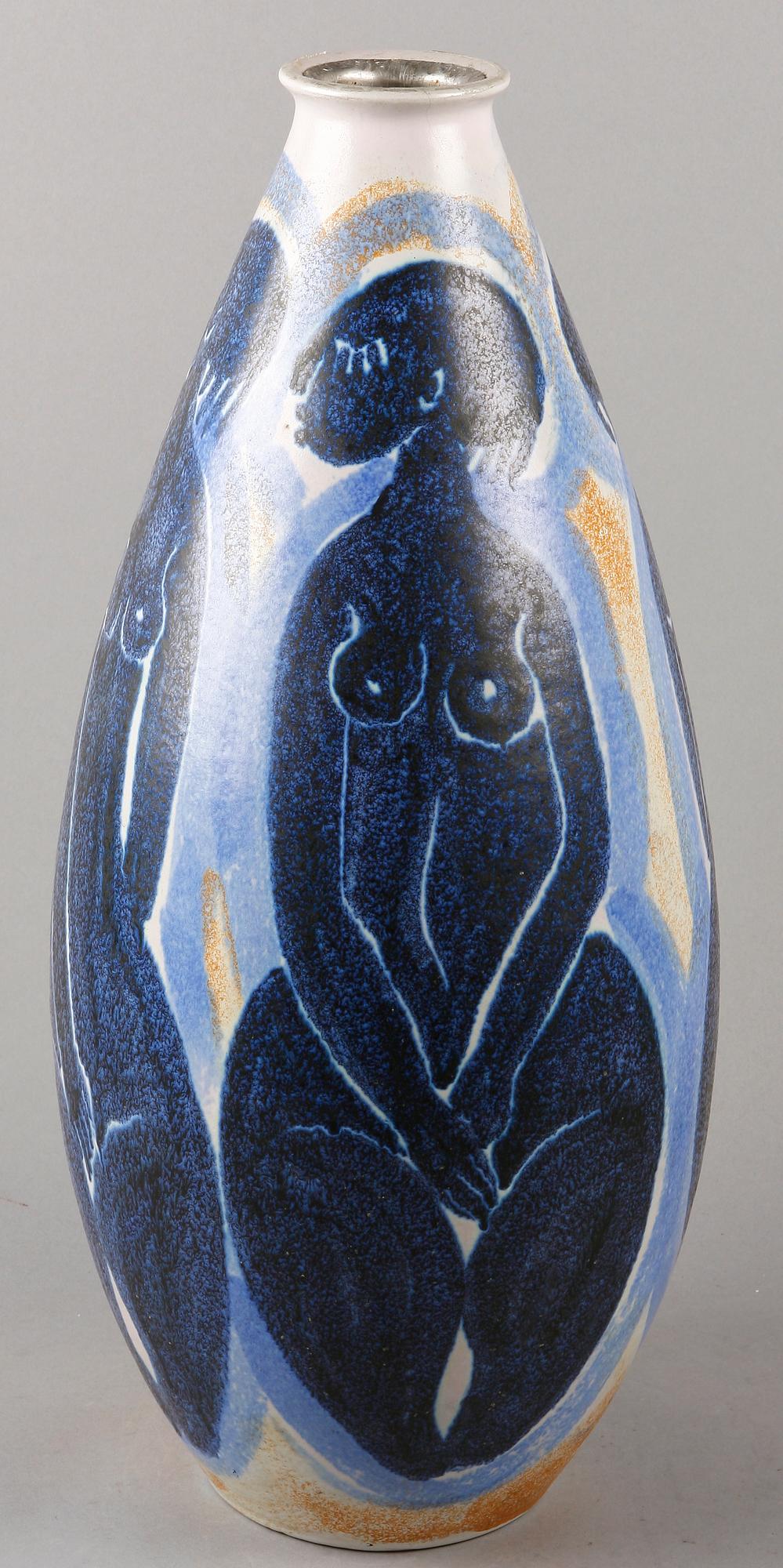 VAS, stengods, Mette Doller, Höganäs, 1950-tal.